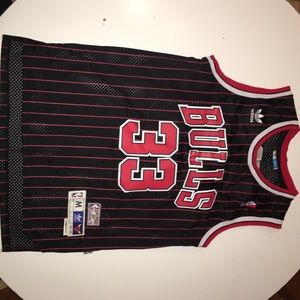 Chicago Bulls 33 Pippen - Adidas Hardwood Classic